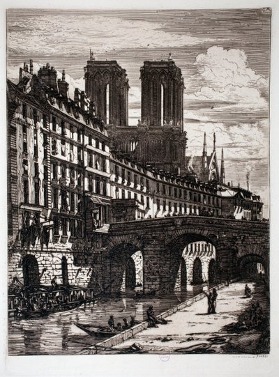 Die kleine Brücke - Charles Meryon