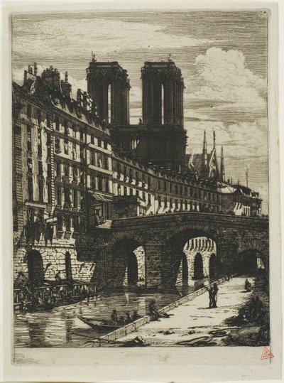 Le Petit Pont, Paris - Charles Meryon