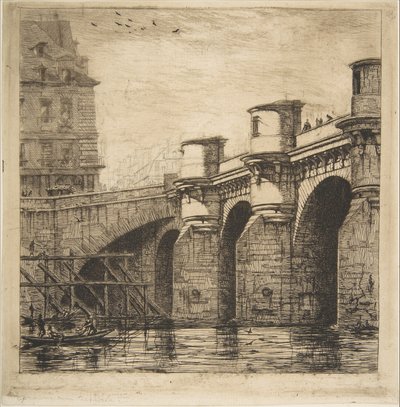 Pont Neuf, Paris - Charles Meryon