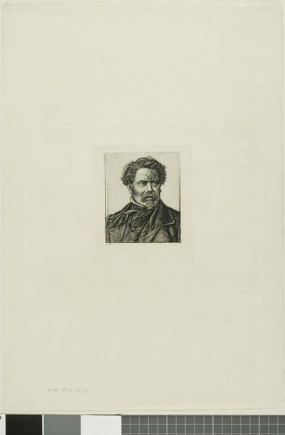 Portrait de Benjamin Fillon, écrivain et historien - Charles Meryon