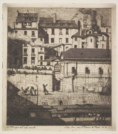 La Morgue - Charles Meryon
