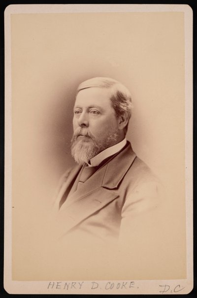 Portrait de Henry David Cooke, 1825-1881 - Charles Milton Bell
