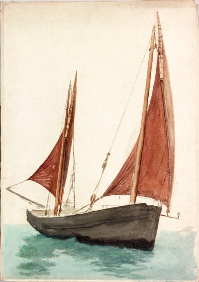 Bateau de pêche - Charles Napier Hemy