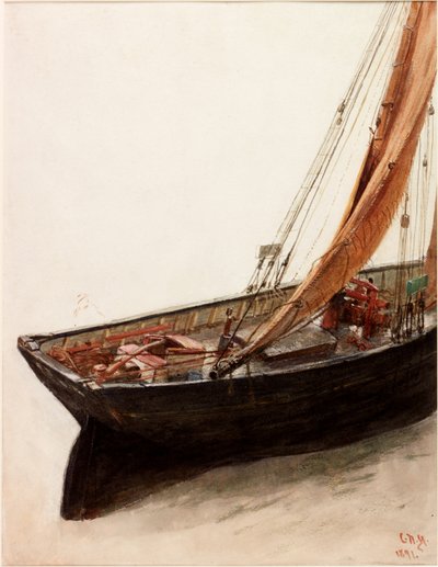 Étude - Charles Napier Hemy
