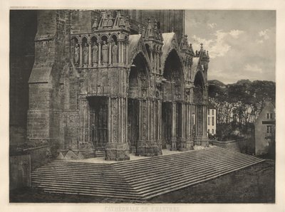 Cathédrale de Chartres. Portique du Midi. - Charles Nègre