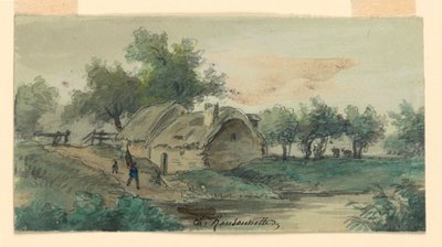 Paysage - Charles Nicolas Ransonnette