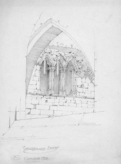 Abbaye de Sweetheart, 1892 - Charles Rennie Mackintosh