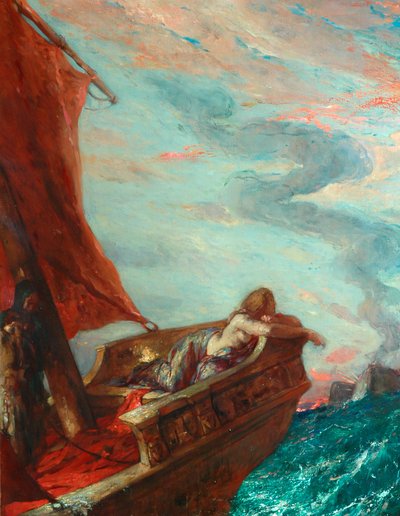 Cléopâtre en fuite - Charles Ricketts