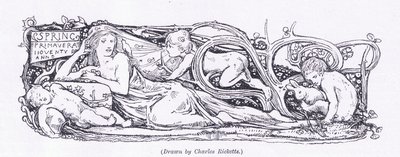 Printemps, du Magazine of Art 1893, Cassell and Company, 1893 - Charles Ricketts