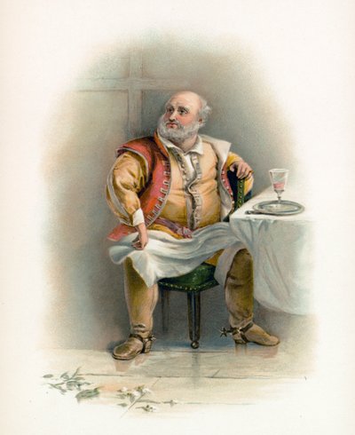 Falstaff de Shakespeare - Charles Robert Leslie