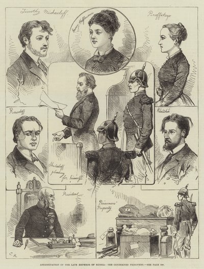 Assassinat du défunt Empereur de Russie, les prisonniers condamnés - Sir John Charles Robinson