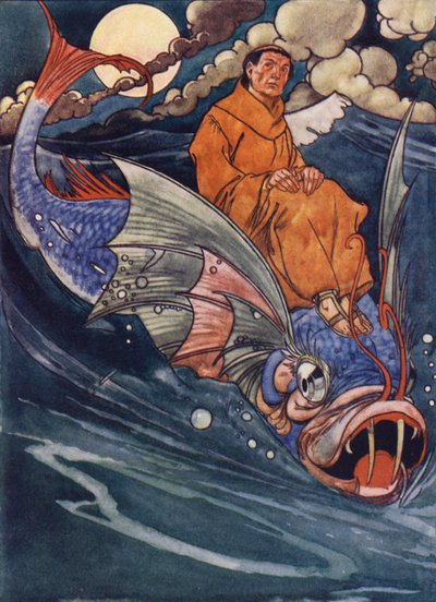 La nuit, Saint David traversa la mer - Charles Robinson