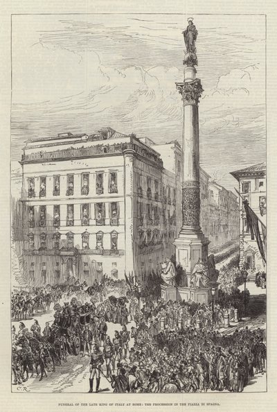 Funérailles du défunt roi d