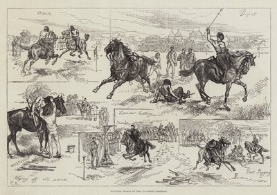 Sports montés de la garnison de Woolwich - Sir John Charles Robinson