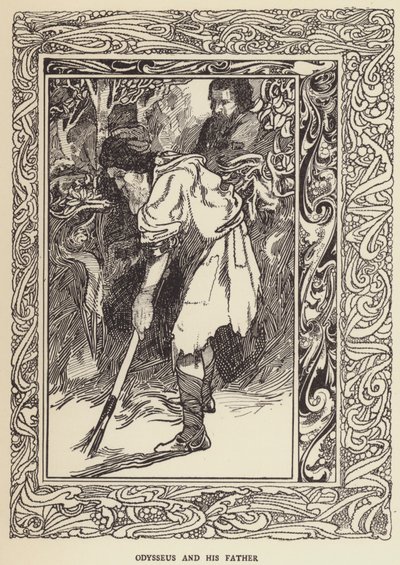 Ulysse et son père - Sir John Charles Robinson