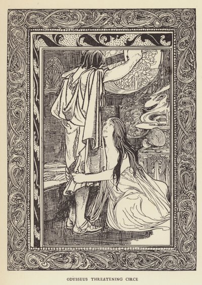 Ulysse menaçant Circé - Sir John Charles Robinson