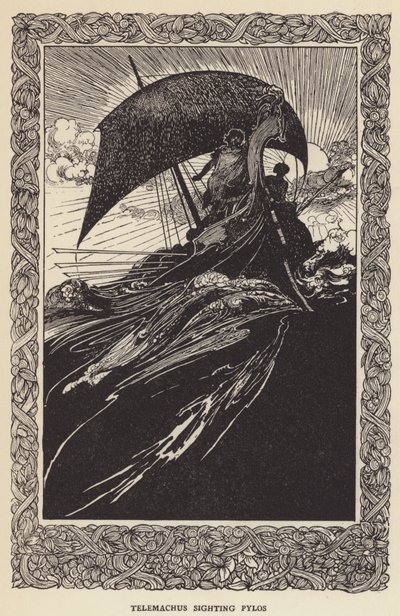 Télémaque apercevant Pylos - Sir John Charles Robinson