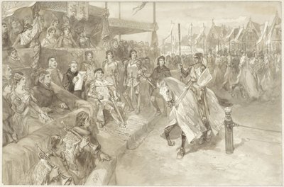 Tournoi à Haarlem, illustration d