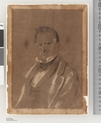 Portrait de Joseph Raphael, vers 1852 - Charles Rodius