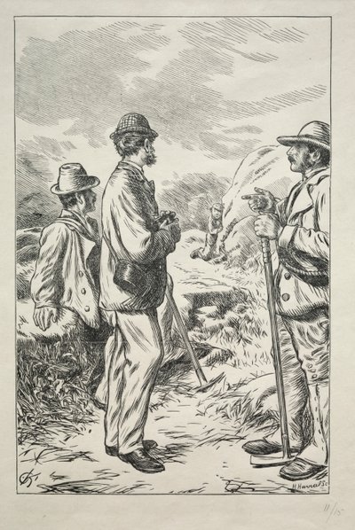 Les trois noms, 1869 - Charles Samuel Keene
