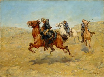 Mon camarade de lit, 1899 - Charles Schreyvogel