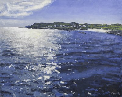 Iona Light, 2017 (huile sur toile) - Charles Simpson