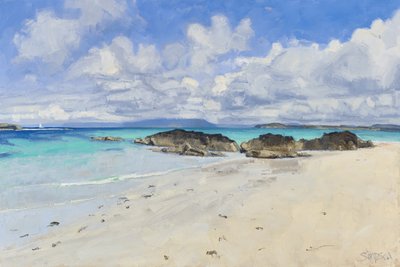 Iona Summer (The Finger), 2015 (huile sur toile) - Charles Simpson