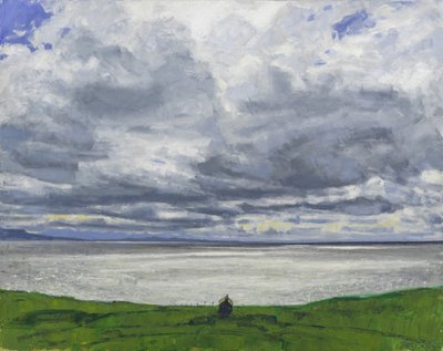 Côte nord-ouest, 2017 (huile sur toile) - Charles Simpson