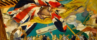 Étude pour la peinture du plafond dans le Grand Hall de l
