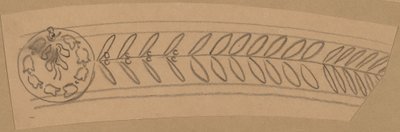 Étude pour un dessin de bordure - Charles Sprague Pearce