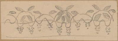 Étude pour un dessin de bordure - Charles Sprague Pearce