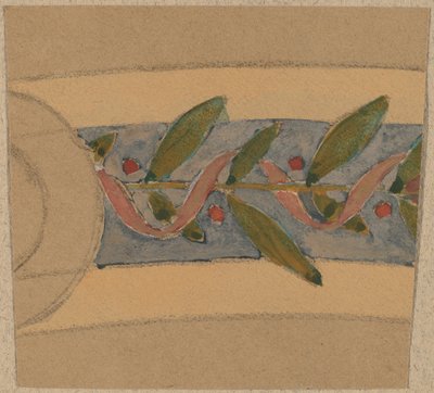 Étude pour un design de bordure - Charles Sprague Pearce