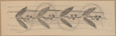 Étude pour un dessin de bordure - Charles Sprague Pearce
