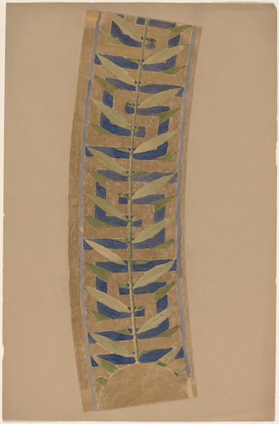 Étude pour un dessin de bordure - Charles Sprague Pearce