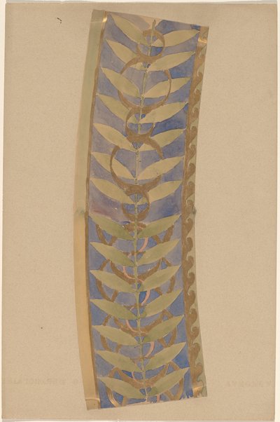 Étude pour un design de bordure - Charles Sprague Pearce
