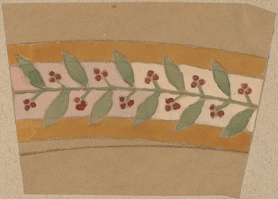 Étude pour un dessin de bordure - Charles Sprague Pearce