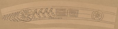 Étude pour un dessin de bordure - Charles Sprague Pearce