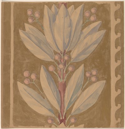 Étude pour un dessin de bordure [recto] - Charles Sprague Pearce