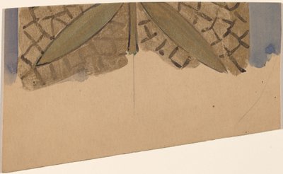 Étude pour un dessin de bordure [recto] - Charles Sprague Pearce