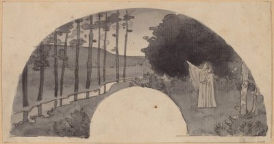 Étude pour une arche - Charles Sprague Pearce
