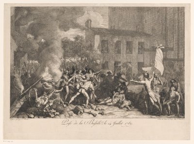 Prise de la Bastille, le 14 juillet 1789 - Charles Thevenin