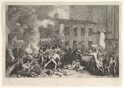 La Prise de la Bastille le 14 juillet 1789 - Charles Thevenin