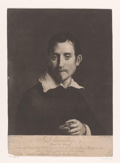 Portrait de Domenichino - Charles Townley