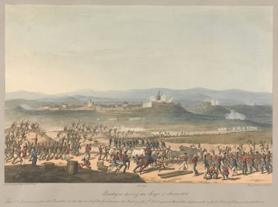 N° 12 : Badajoz pendant le siège de juin 1811 - Charles Turner
