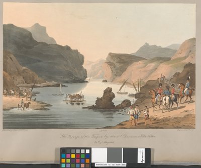 N° 11 : La traversée du Tage par la 3e division à Villa Velha, le 20 mai 1811 - Charles Turner