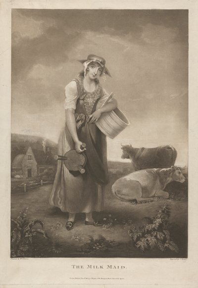 La laitière - Charles Turner