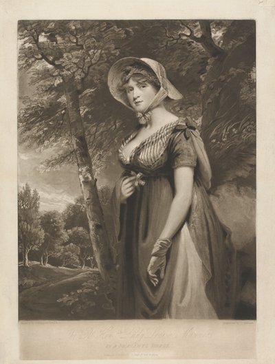 Son Excellence Lady Louisa Manners en costume paysan - Charles Turner