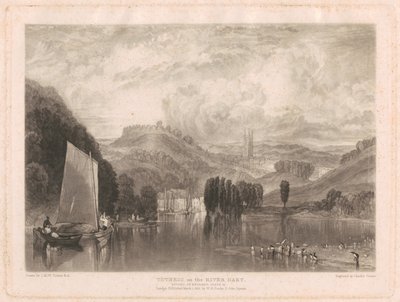 Totnes, sur la rivière Dart - Charles Turner