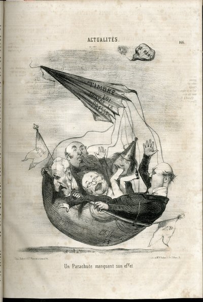 Illustration par Charles Vernier (? -1887) dans Le Charivari - Charles Vernier