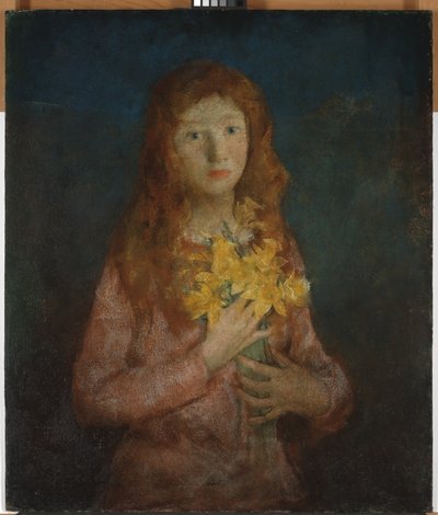 Une multitude de jonquilles dorées, avant 1927 - Charles Webster Hawthorne